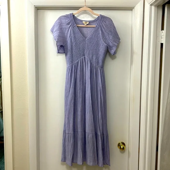 Listicle | Dresses | Listicle Size S Smocked Lavender Dress | Poshmark